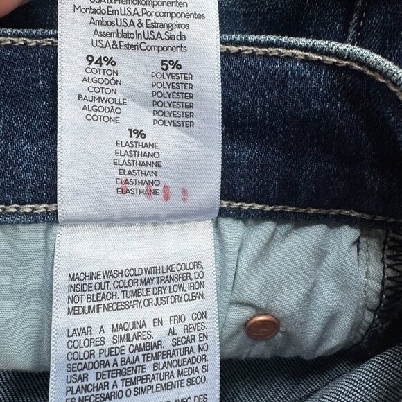 New MOTHER The Runaway Fray Flare Jeans Mid Rise Denim Precious Heirloom Blue 33 - Picture 10 of 16